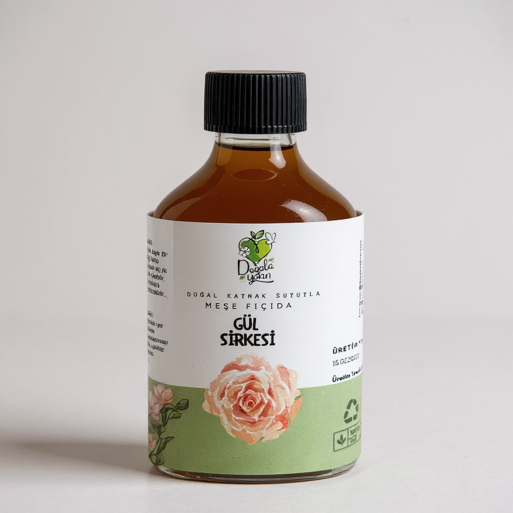 Gül Sirkesi 100ml