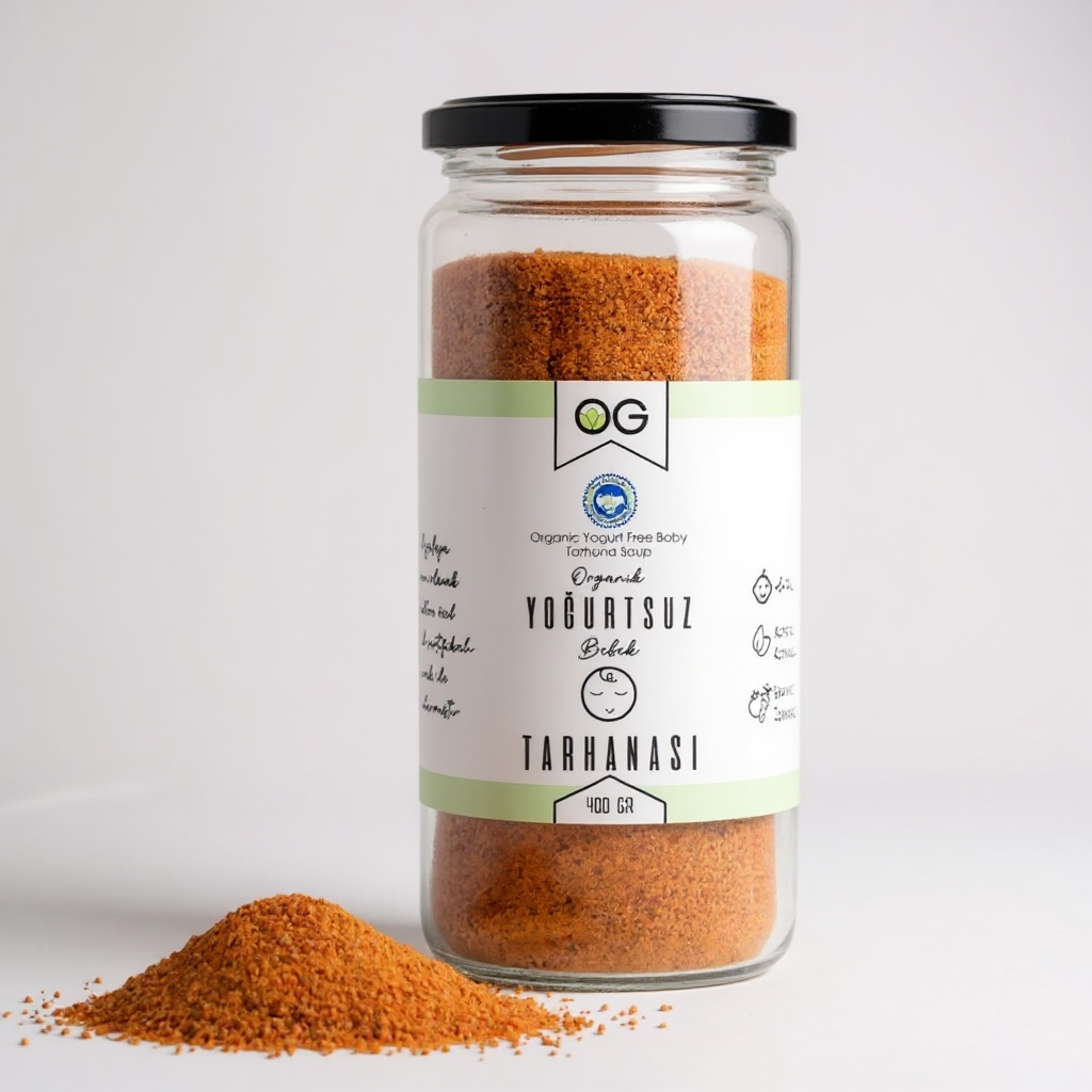 Organik Yoğurtsuz Bebek Tarhanası 400 Gr