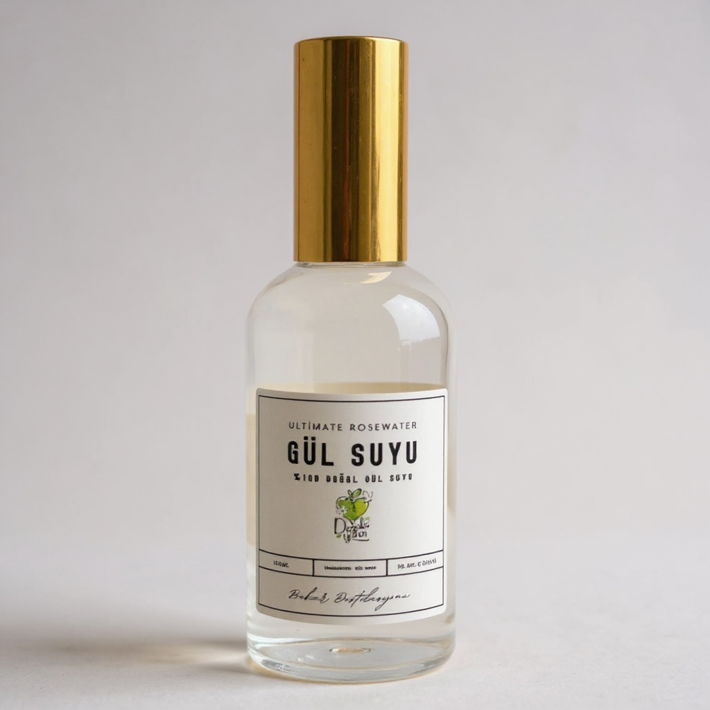 %100 Saf Gül Suyu 100ml
