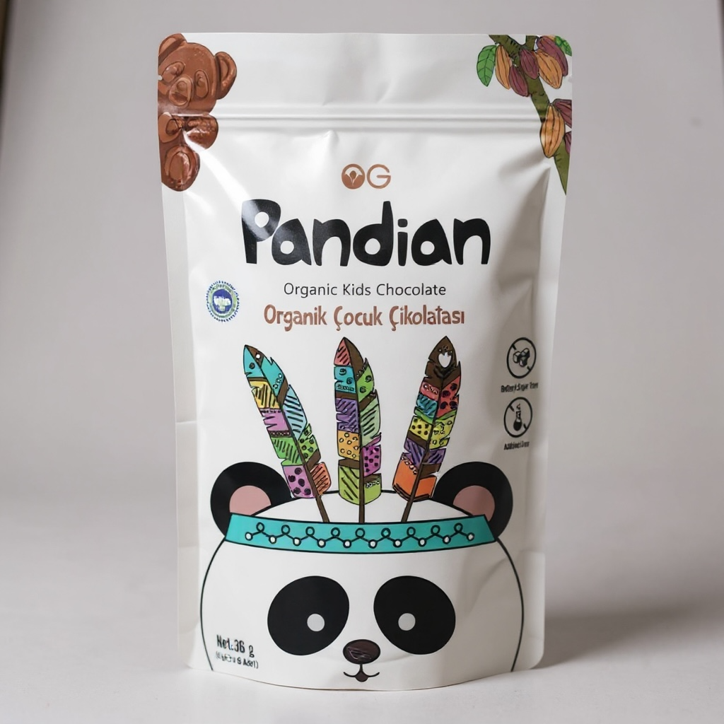 Pandian Organik Çocuk Çikolatası 36 Gr