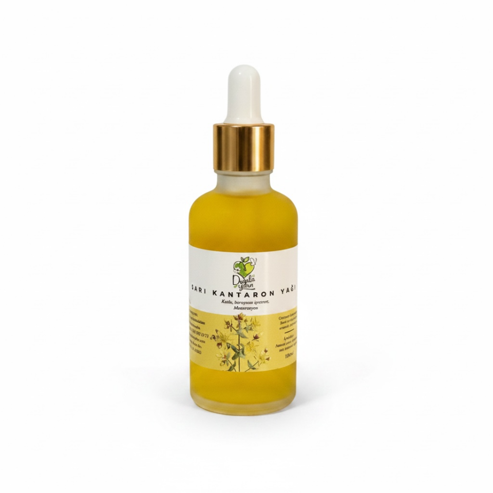 %100 Saf Kantaron Yağı 50ml