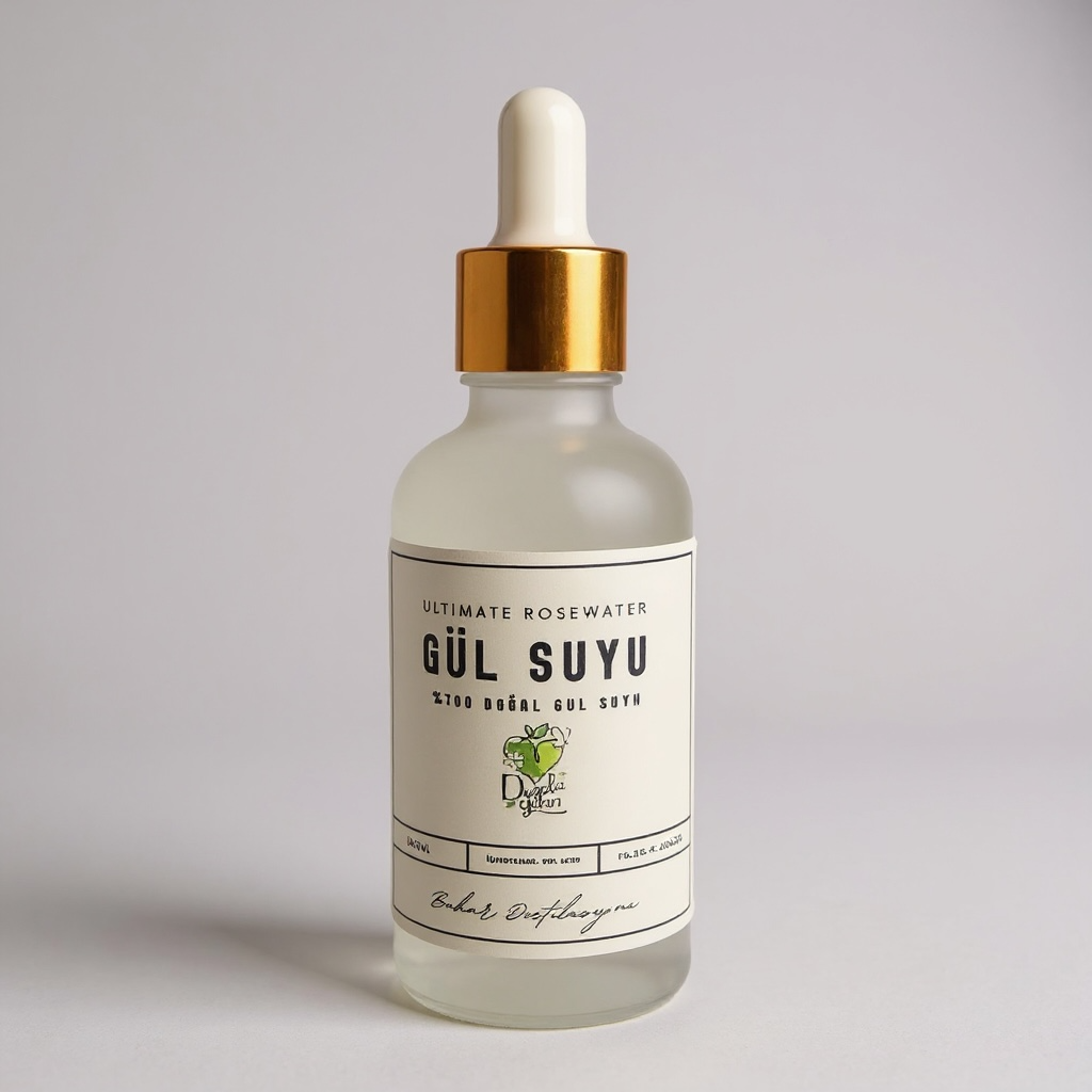 %100 Saf Gül Suyu 50ml