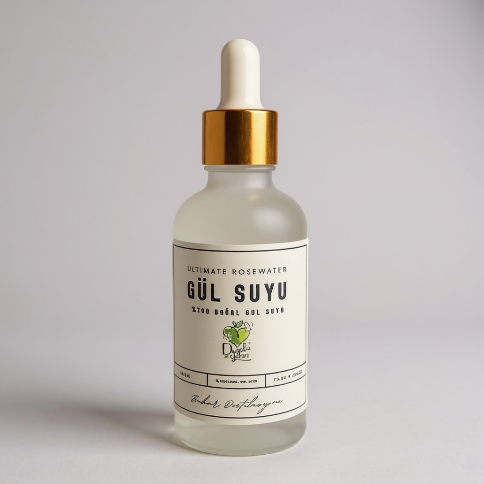 %100 Saf Gül Suyu 100ml