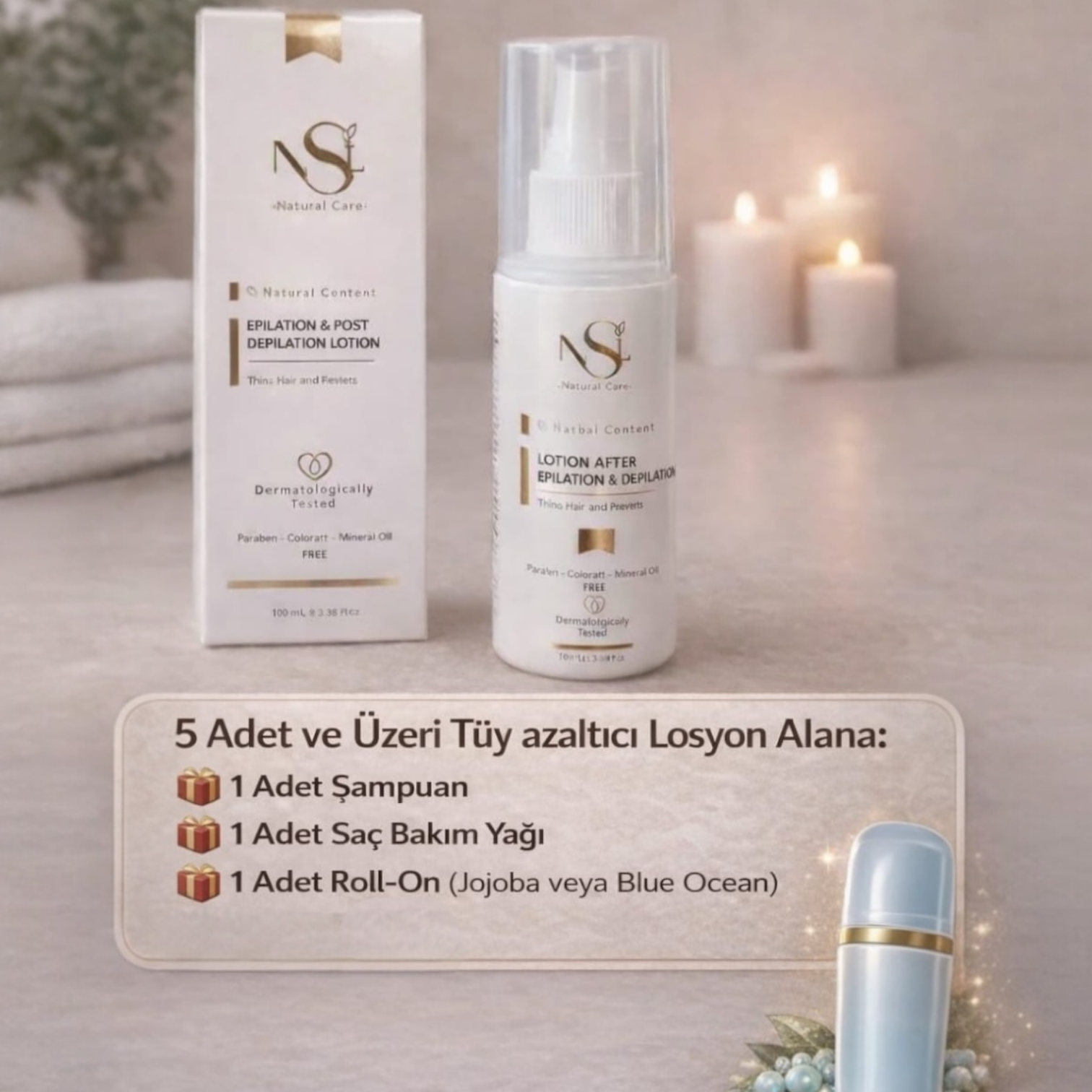 5'Lİ TÜY AZALTICI( HEDİYELİ ÜRÜN)