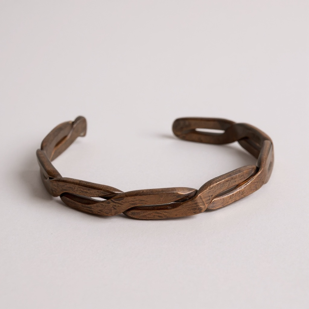 Zincir Bakır Bileklik