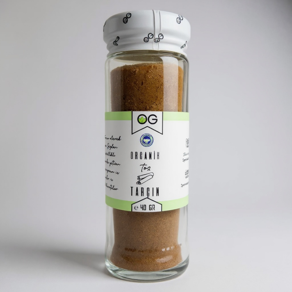 Organik Toz Tarçın 40 Gr