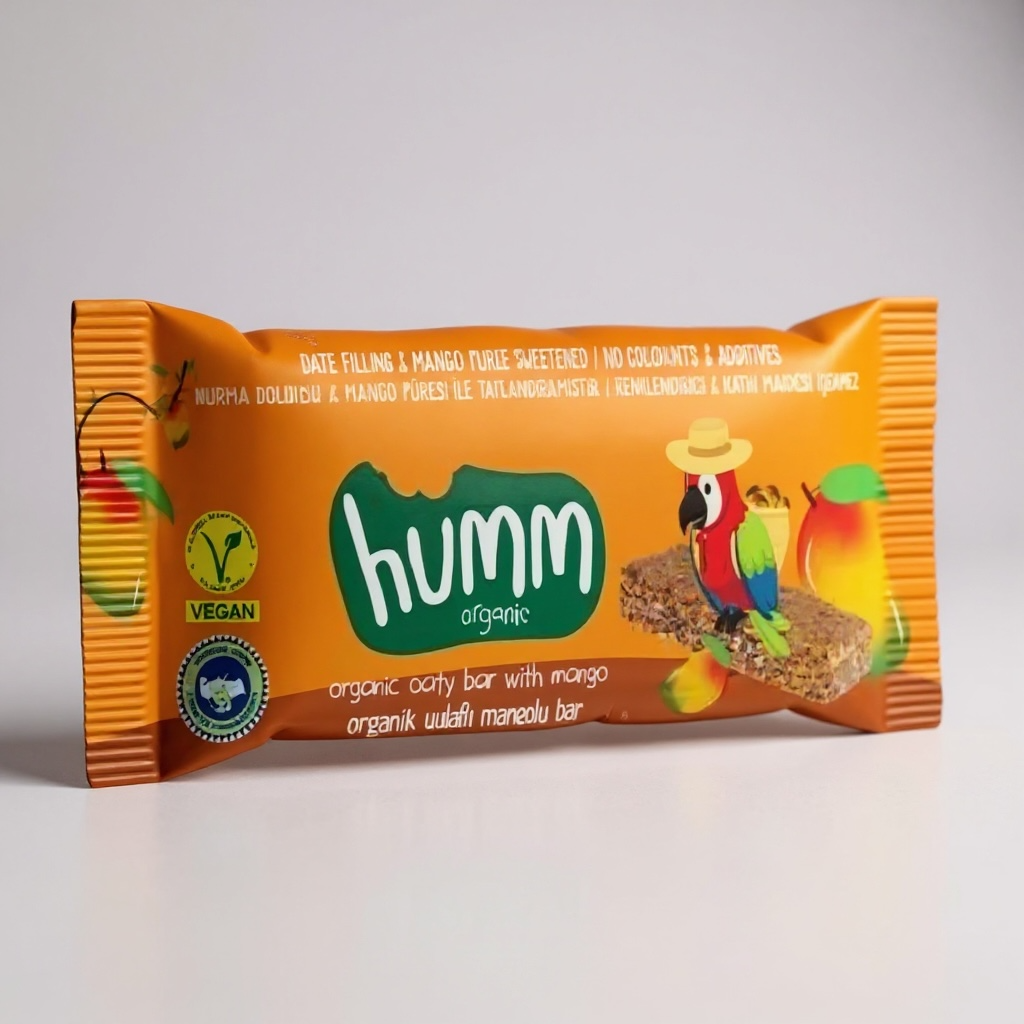 Organik Vegan Mangolu Yulaf Bar - 27g