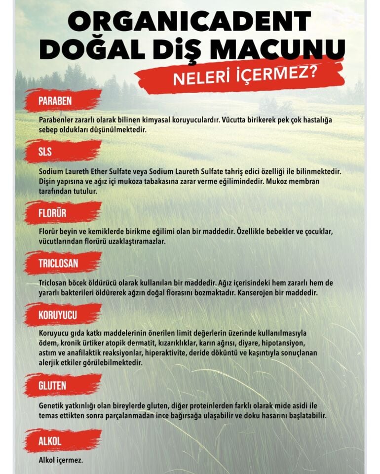 Üçlü Koruma Doğal Diş Macunu