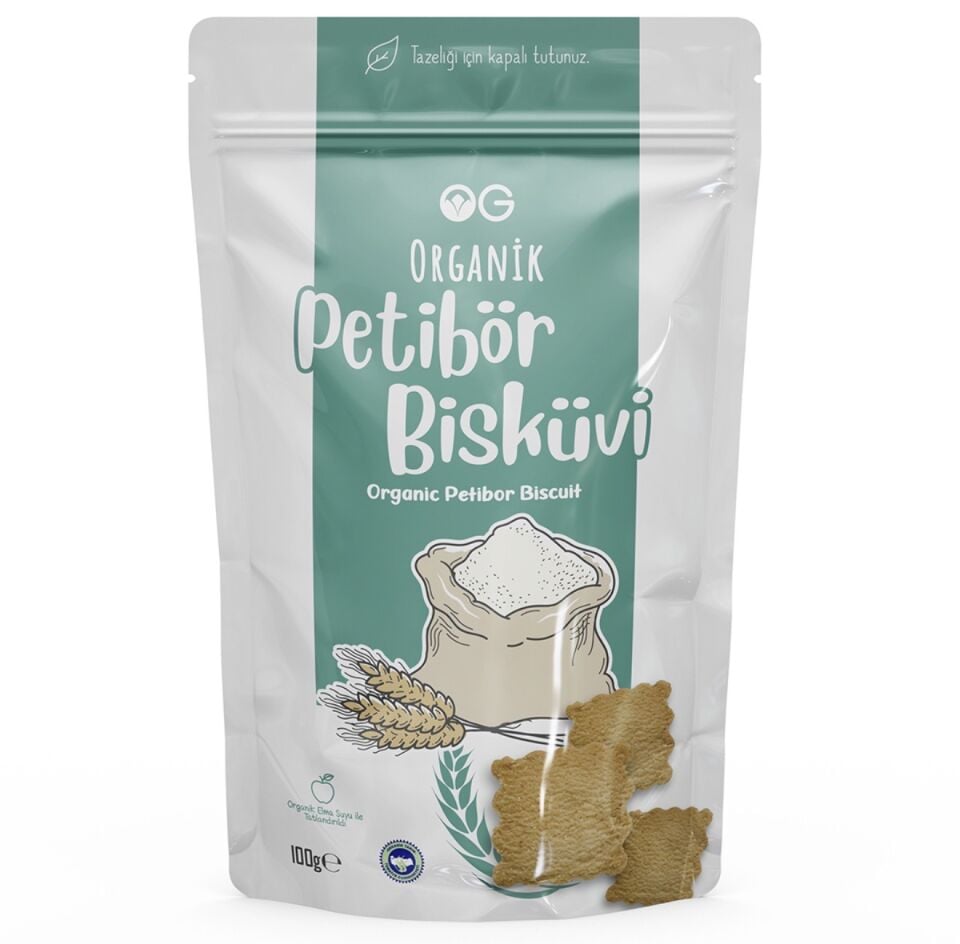 Organik Petibör Bisküvi 100 Gr