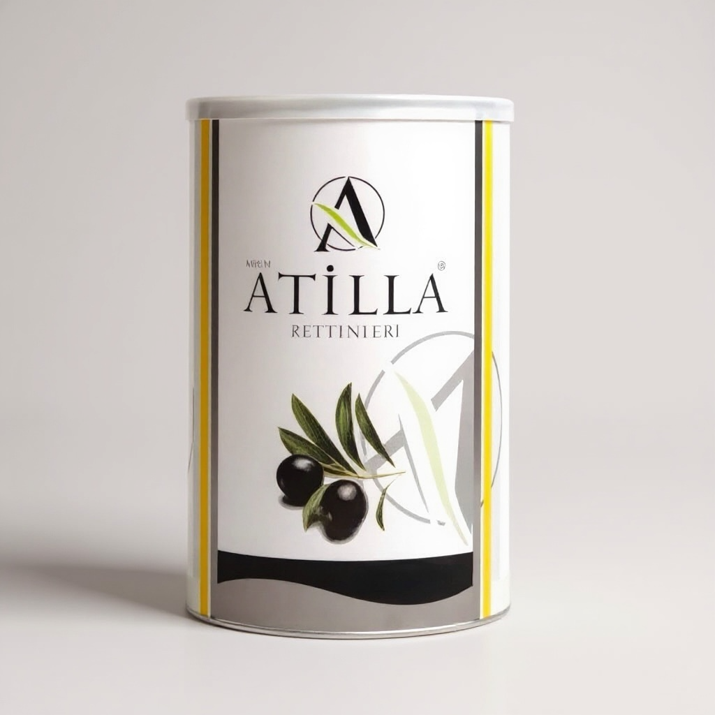 Süper Mega Siyah Zeytin 800 gr 231-260 Kalibre