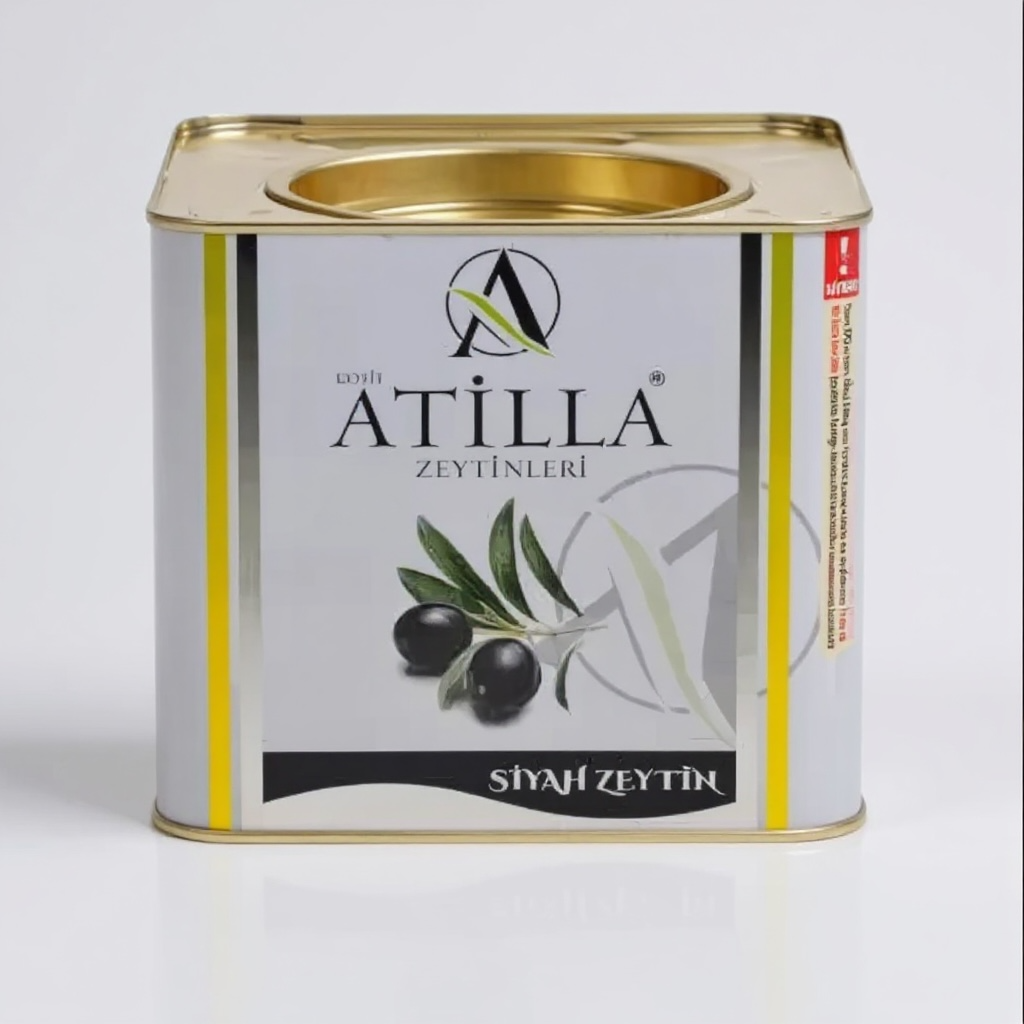 Süper Mega Siyah Zeytin 2.5 kg  231-260 Kalibre