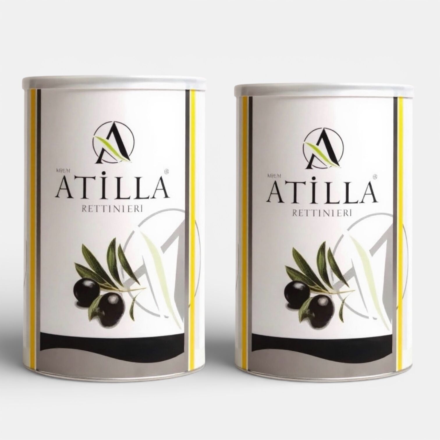 Süper Mega Siyah Zeytin 800 gr 231-260 Kalibre x2 ad