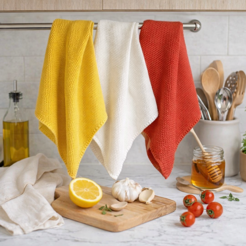 Portakal, Sarı, Krem Elbezi, Organik Çok Amaçlı Bez 1 adet