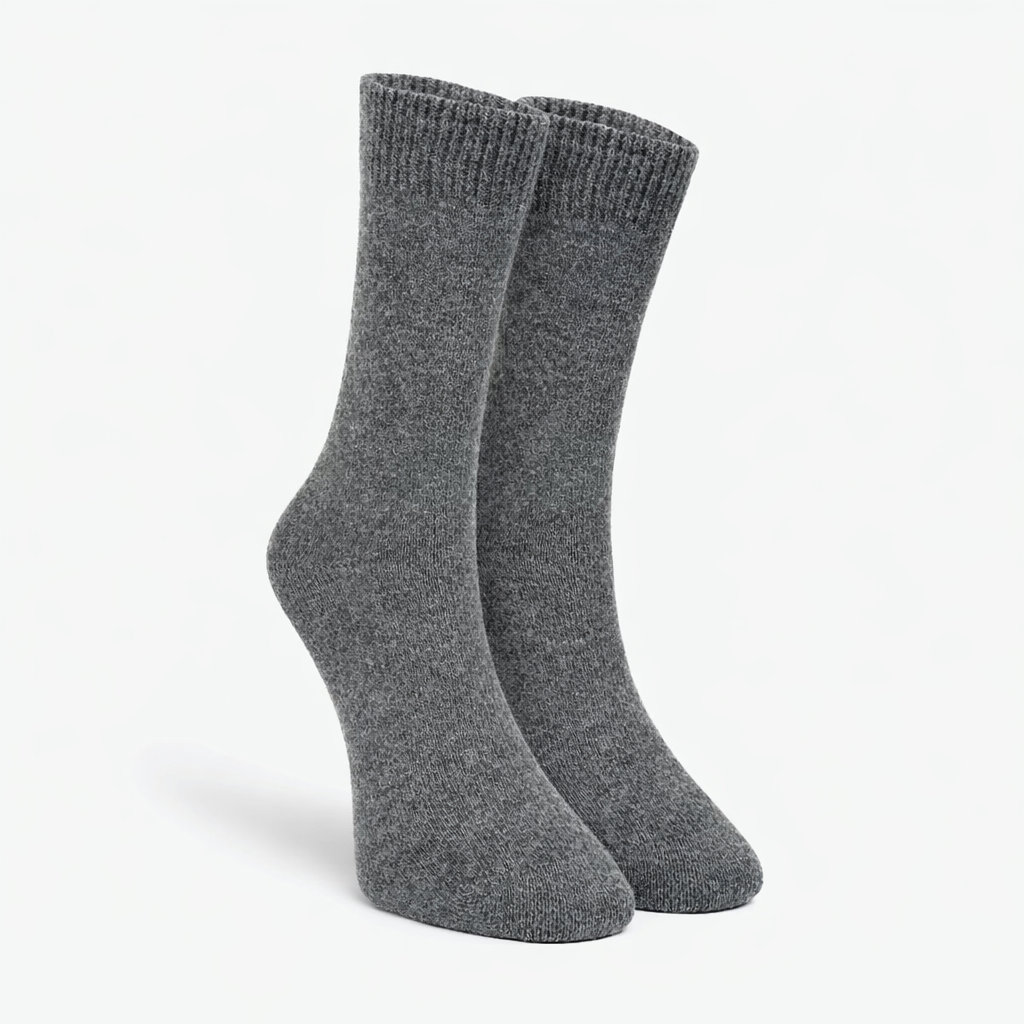 Kışlık Unisex Organik Koyun Yünü Soket (36-40)