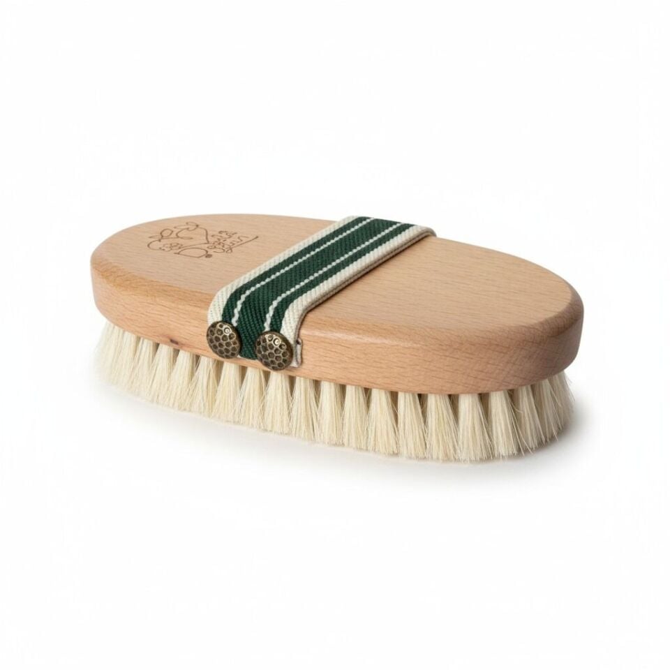 %100 Doğal At Kılı Yüz₺Vücut Fırçası Seti