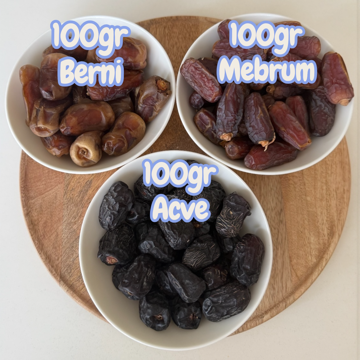 Karışık Hurma Paketi (acve/mebrum/berni)