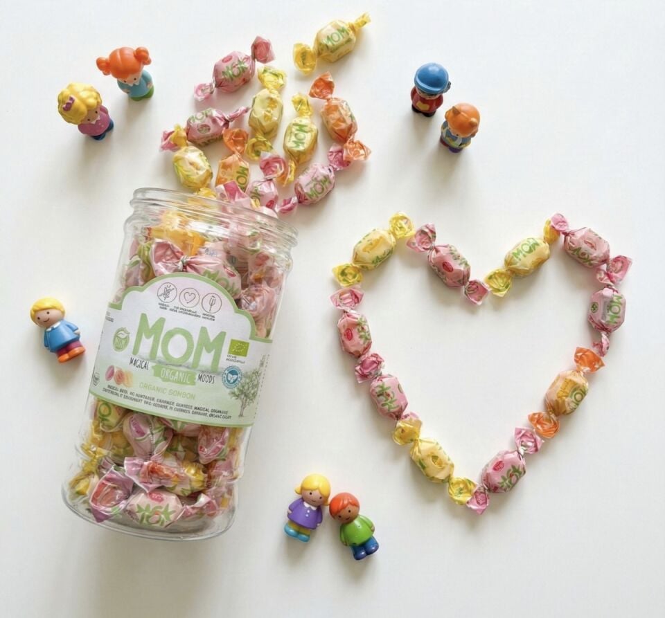 Organik Bonbon Nostaljik Bayram Kavanozu