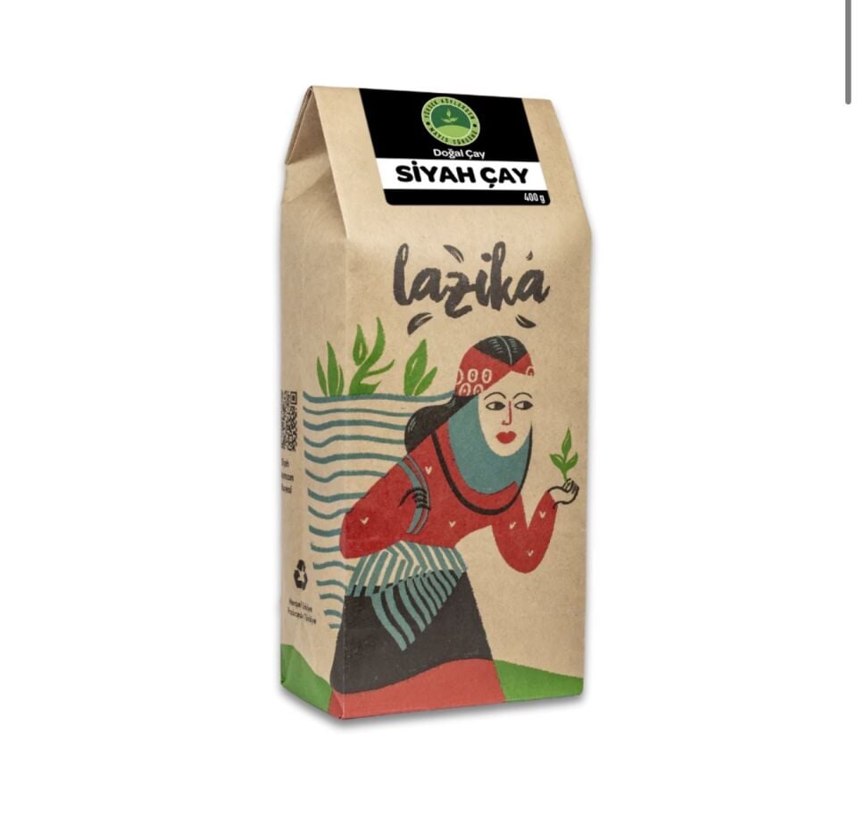 Lazika Doğal Siyah Çay 400gr
