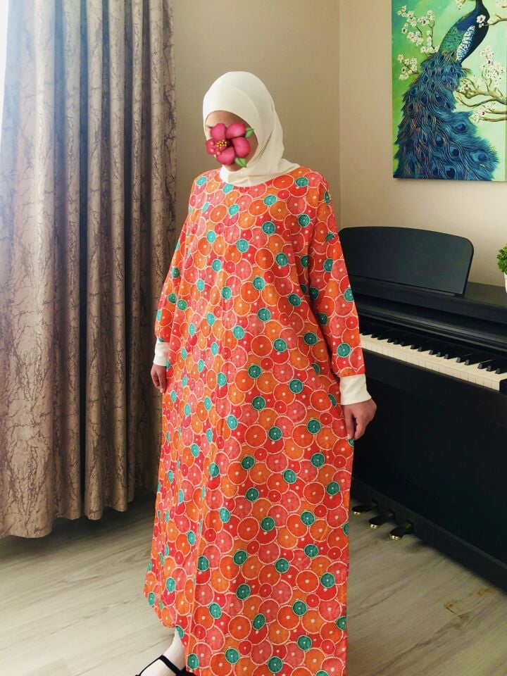 Karpuz Desen Elbise Çocuk