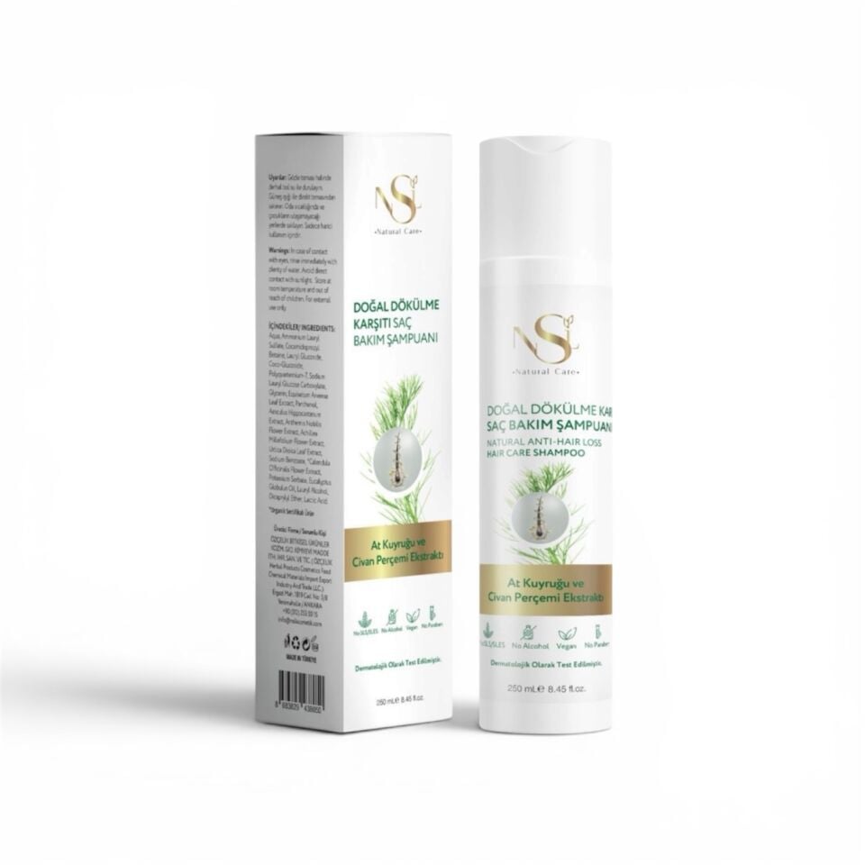 DOĞAL SAÇ BAKIM ŞAMPUANI 250ml