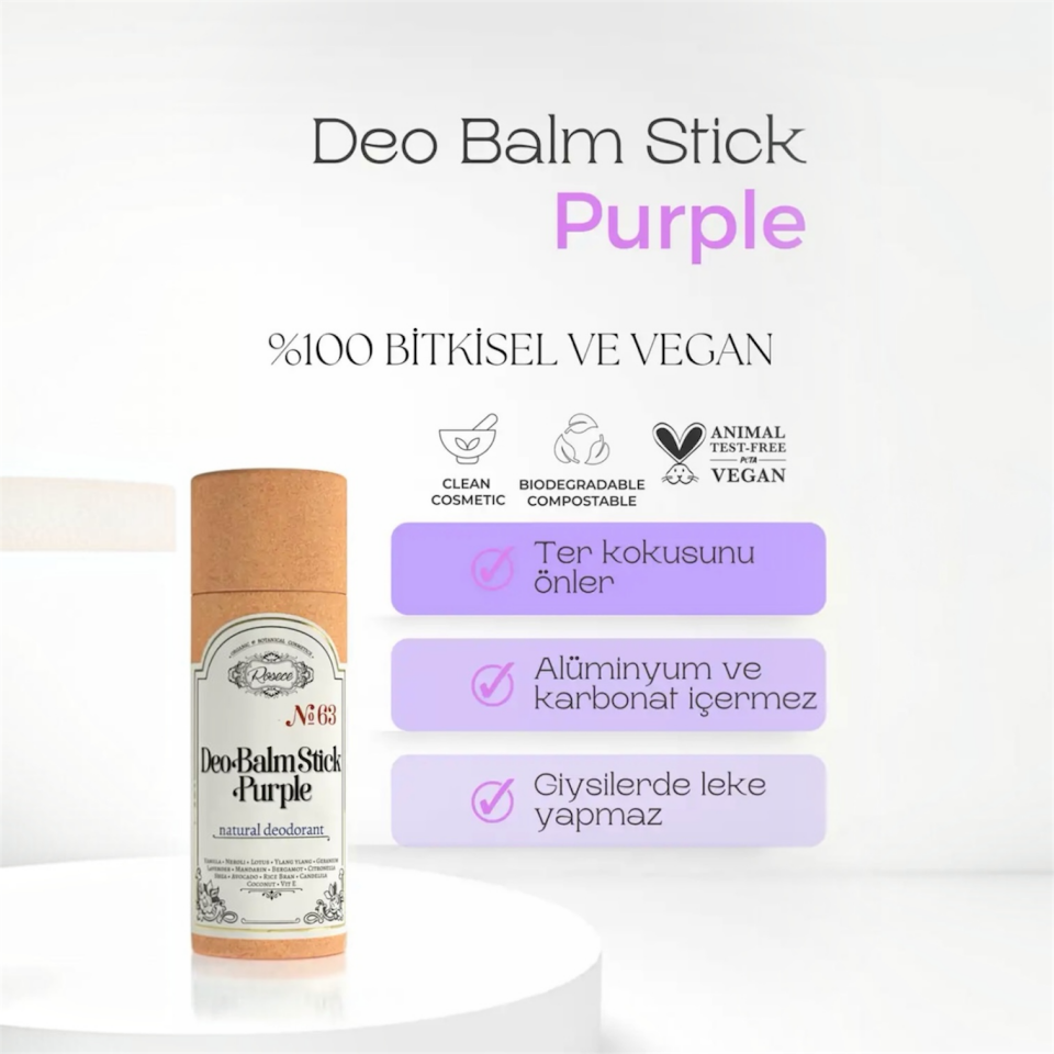 Deo Balm Stick Purple