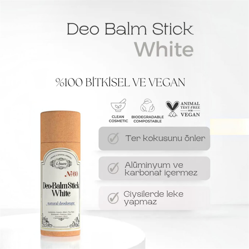 Deo Balm Stick White
