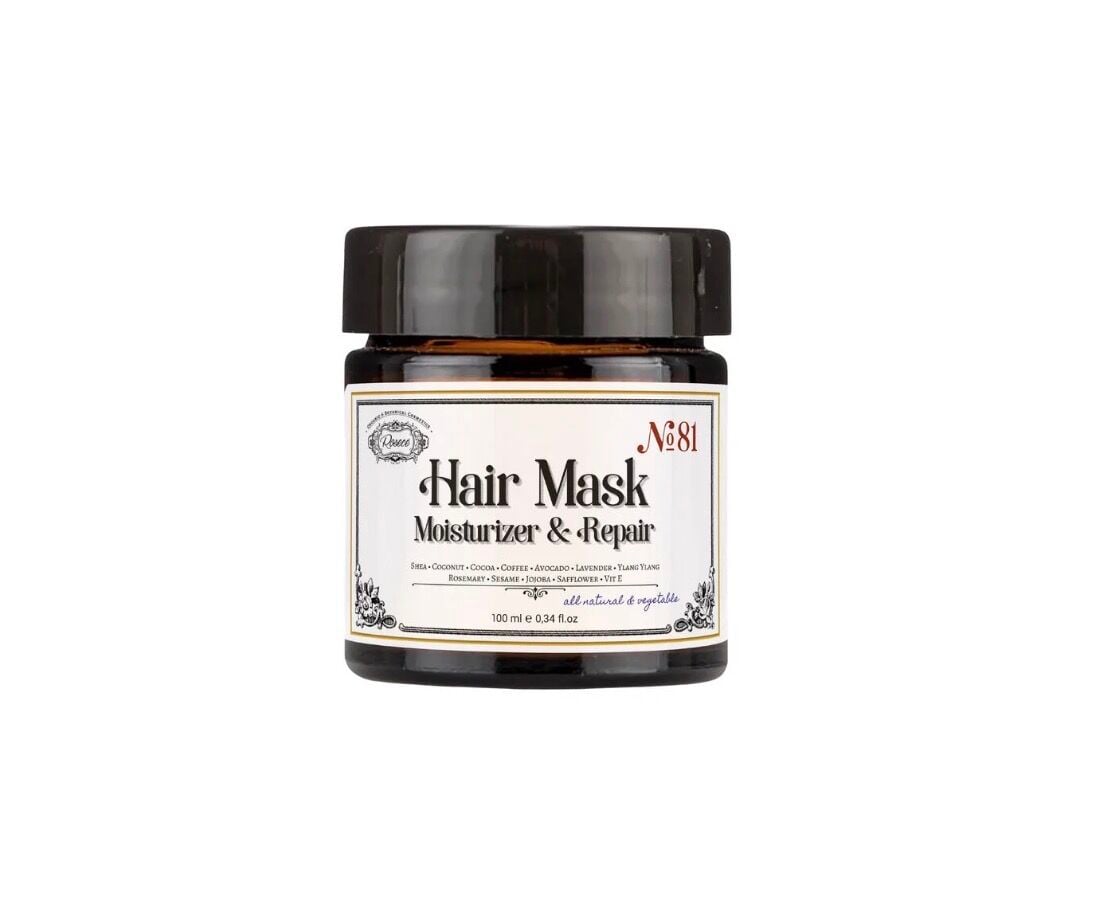 Saç Maskesi/Hair Mask/%100 Doğal Kuru Yıpranmış Boyalı Saçlar/Kırılma Karşıtı Yoğun Bakım
