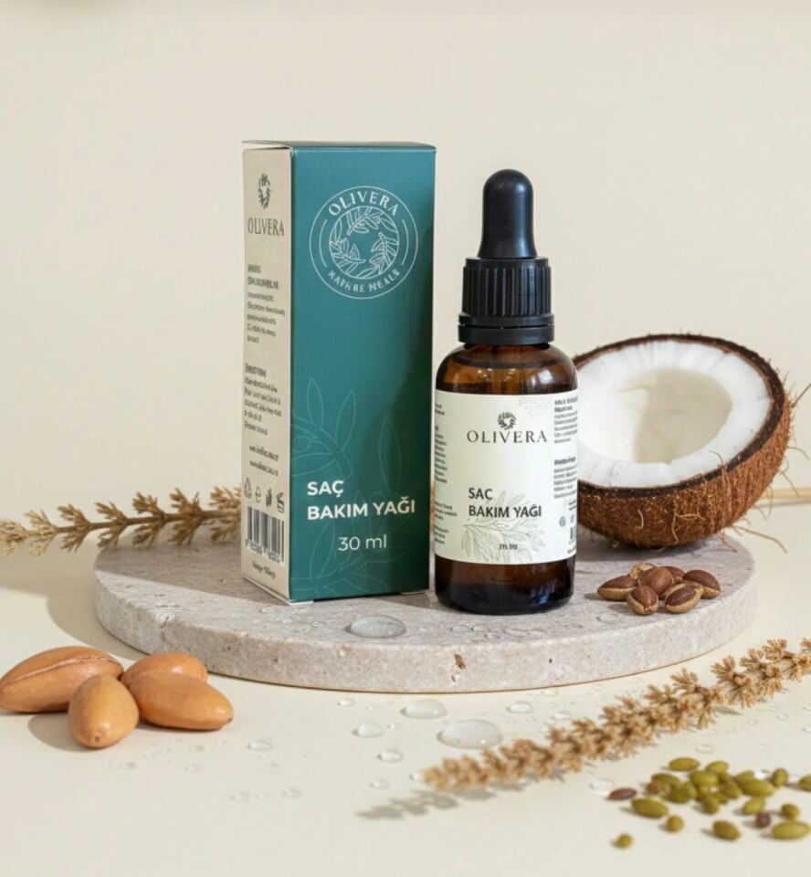 Hint Yağlı& Argan Özlü Güçlendirici Saç Bakım Yağı 30ml