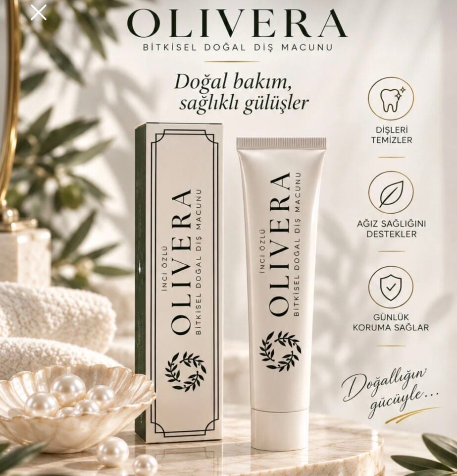 Florürsüz İnci Özlü Doğal Diş Macunu 75ml
