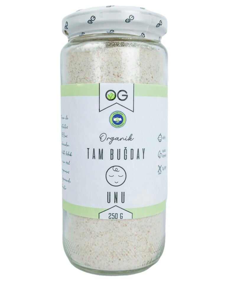 Organik Tam Buğday Unu 250 Gr