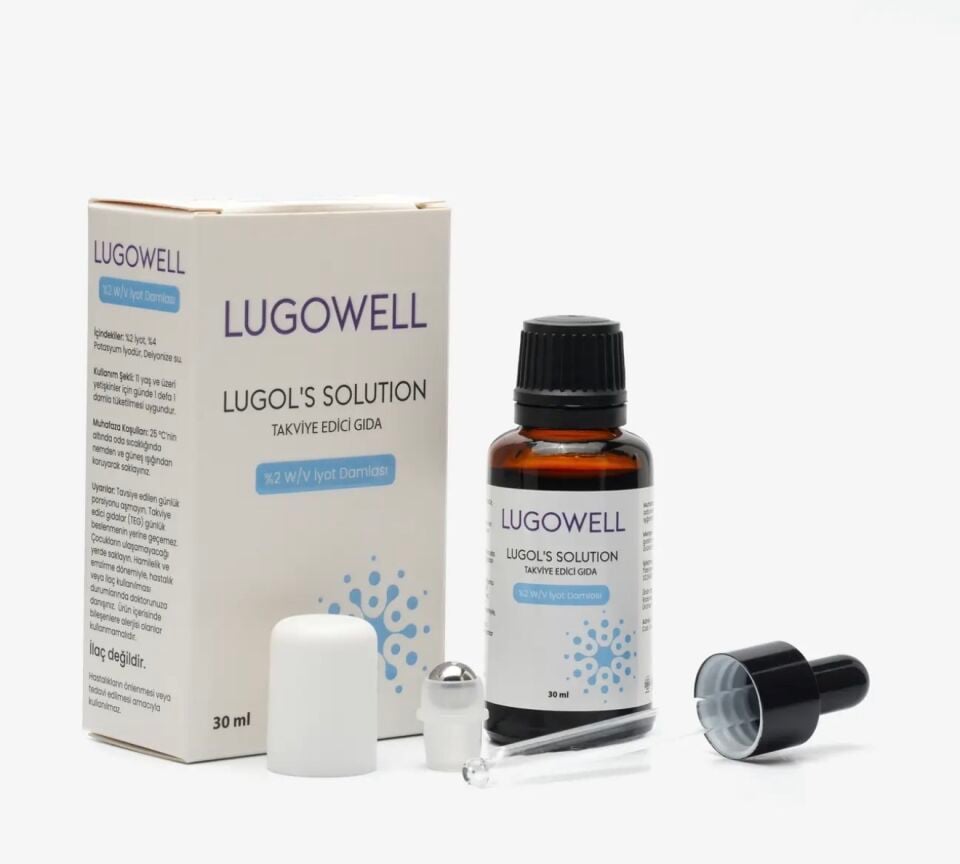 %2 İyot Solüsyon Damla (Roll-on Başlık ilaveli)